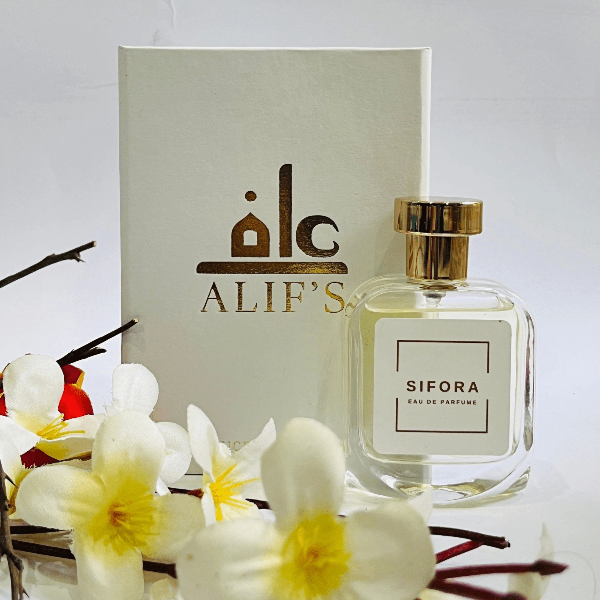 Sifora floral women’s perfume bottle by Alif’s Perfume